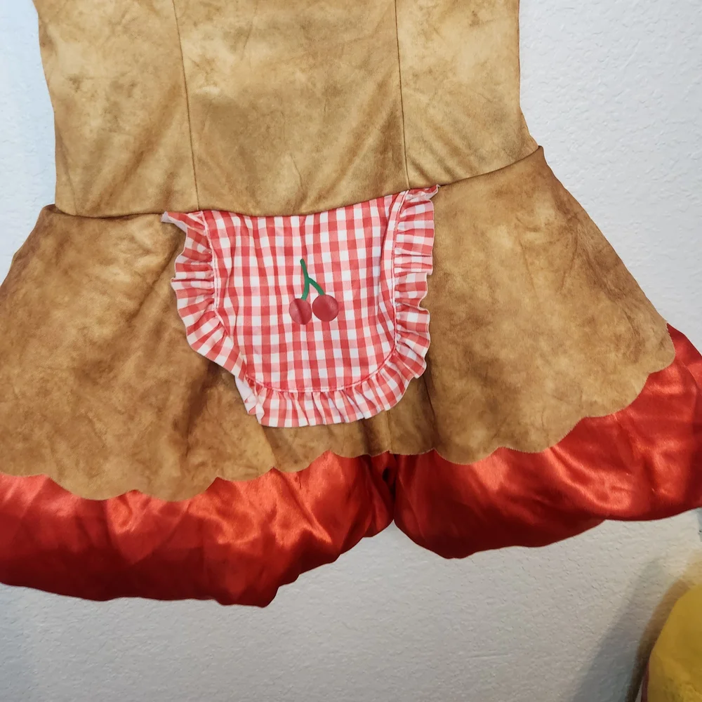 Dreamgirl Hot Cherry Pie Dreamgirl Costume 4558  Renaissance medieval size M - Picture 2 of 16